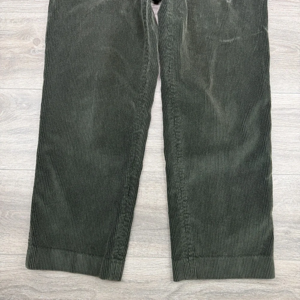 Vineyard Vines Corduroy Pants Mens 34x30 Olive Green Straight Leg Preppy Y2K